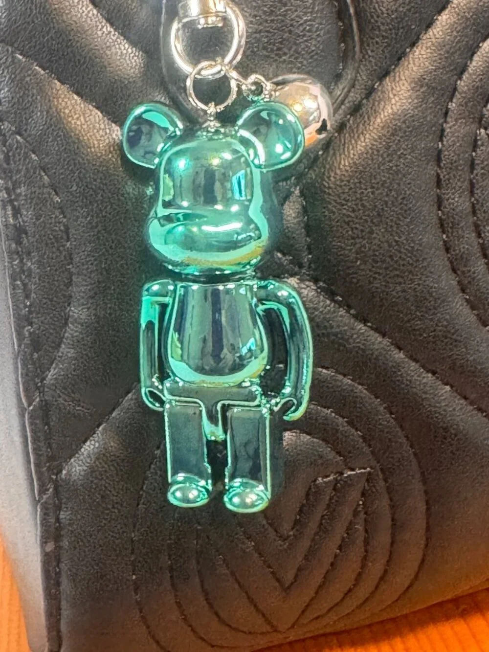 N/A metallic teal